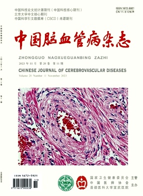 《中国脑血管病杂志》医学类月刊
